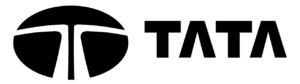tata logo black and white